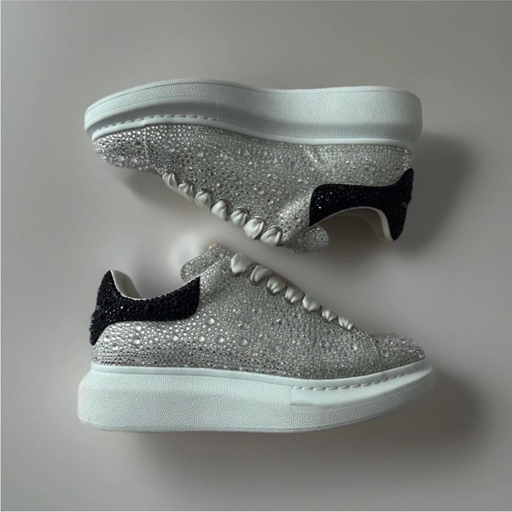 Alexander Mqueen Women’s Oversized Rhinestone Embellished Sneakers